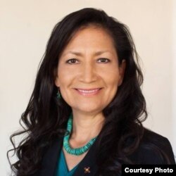 Debra "Deb" Haaland, Democrat, member of the San Felipe Pueblo in New Mexico, is running for a seat in Congress in the 2018 midterm election.