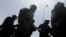 Egyptian riot police take up positions, (File photo). 