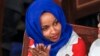 Ilhan Omar, anggota DPR AS keturunan Somalia yang mewakili negara bagian Minnesota. 