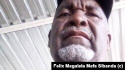 Umsekeli wesikhulumeli seMDC Alliance uMnu Felix Magalela Mafa Sibanda.