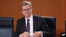 Ngoại trưởng Đức Guido Westerwelle.