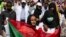Manifestations à Khartoum au Soudan, le 28 avril 2019.
