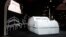 Mini unveils an April Fools joke before unveiling their new Mini Countryman car at the New York International Auto Show in New York April 1, 2010.