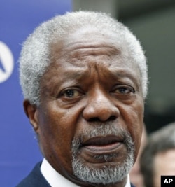 លោក​ Kofi Annan បេសកជន​ពិសេស​របស់​អង្គការ​សហប្រជា​ជាតិ​និង​សម្ព័ន្ធ​អារ៉ាប់​ថ្លែង​ទៅ​កាន់​បណ្តាញ​ផ្សាយ​ព័ត៌​មាន​បន្ទាប់​ពី​ជួប​ជាមួយ​តំណាង​របស់​ក្រុម​ប្រឆាំង​នៃ​ប្រទេស​ស៊ីរី។​