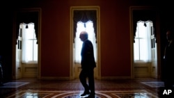 Senate Majority Leader Mitch McConnell on Capitol Hill in Washington, June 1, 2015