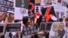 台灣韓國抗議者要求日本賠償慰安婦
