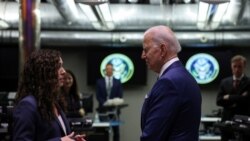 Başkan Joe Biden, Ulusal İstihbarat Dairesi Başkanlığı’na yaptığı ziyarette Ulusal Terörle Mücadele Merkezi Başkanı Christy Abizaid’le de konuştu.