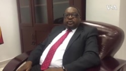 Zimbabwe Ambassador Speaking About Outreach Passport Programs in Botswana