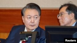 윤석열 전 한국 대통령 (자료사진)