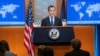 FILE — State Department spokesperson Matthew Miller answers questions during a news briefing, July 18, 2023, in Washington. 