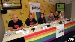 Konferencija za novinare organizatora Parade ponosa