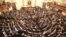 A general view of the first Egyptian parliament session after the revolution that ousted former President Hosni Mubarak, in Cairo, January 23, 2012