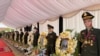 탄약고 폭발로 숨진 캄보디아 병사 20명에 대한 장례식