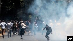 Maandamano Nairobi kwenye picha ya maktaba.