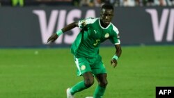 Idrissa Gueye lors du match entre le Sénégal et l'Algérie, Egypte le 19 juillet 2019
