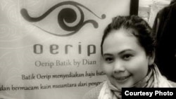 Koleksi Oerip Batik hasil karya desainer Indonesia Dian Erakumalasari (foto/dok: Dian Erakumalasari)