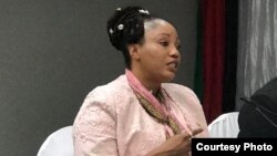 Umgcinisihlalo wekhomisheni yezokhetho, eye ZEC, Nkosikazi Priscilla Chigumba.
