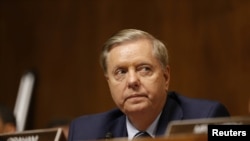 Senato Adalet Komisyonu Başkanı Lindsey Graham.