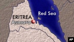 map eritrea and red sea