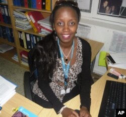Marie-Consolée Mukangendo, do Gabinete de Comunicação da UNICEF em Maputo