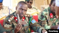 Hassan Ali Nur Shute, shown in an undated photo, is chairman of the Somali National Armed Forces military court system. It tries alleged Islamist militants as well as military personnel charged with crimes. (Courtesy photo) 