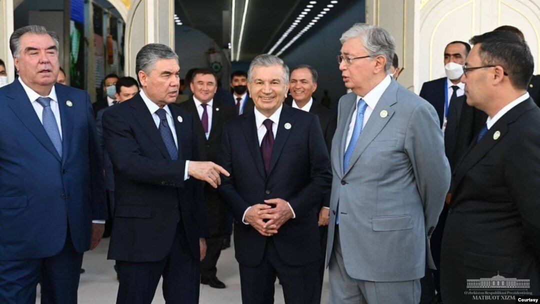 Markaziy Osiyo liderlari uchrashuvi, Avaza, Turkmaniston, 6-avgust, 2021