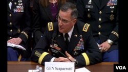 美軍駐南韓部隊司令斯卡帕羅蒂(視頻截圖)
