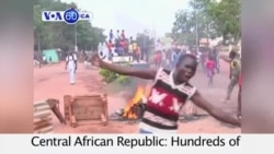 VOA60 Africa - Concerns Grow Over Latest CAR Violence - September 29, 2015