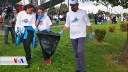 Balyozên YE li Enqerê Beşdarî Kempeyna Paqijîya Jîngehê Bûn