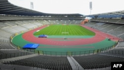 FILE - On June 19 2024, Brussels said it would not host the football match between Belgium and Israel scheduled for Sept. 6 at the city's King Baudouin Stadium, shown here in 2009. Officials blamed safety concerns.
