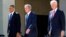 Từ trái qua phải: Cựu tổng thống Barack Obama, George W. Bush và Bill Clinton.