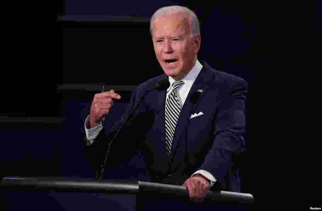 &quot;&#191;Quieres callarte, hombre?&quot;, espet&#243; Biden a Trump, tras una de sus interrupciones cuando el candidato dem&#243;crata hablaba.