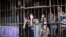 叙利亚阿勒颇监狱里的囚犯(资料照片)