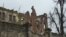Two years later, much of the damage of the Ukraine conflict's early battles remains untouched, March 6, 2016. (L. Ramirez/VOA)