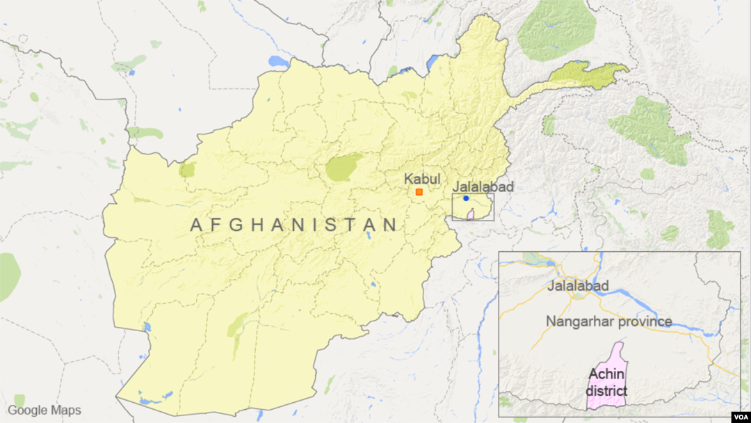 Hoa Kỳ đã thực hiện nhiều vụ không kích trong tỉnh Nangarhar trong vài tuần qua.