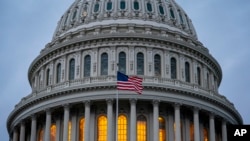 The Capitol is seen in Washington, Dec. 10, 2019, as Democratic leaders in the House are pushing ahead with formal impeachment charges.