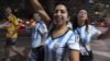 Fans Await Sunday's World Cup Final in Brazil