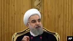 Le président iranien Hassan Rohani, le 29 septembre 2015 à Téhéran. (AP Photo/Ebrahim Noroozi, File)