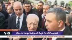 Décès du président Béji Caïd Essebsi