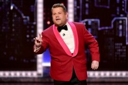 James Corden di acara Tony Awards ke-73 di Radio City Music Hall, New York, tahun 2019.