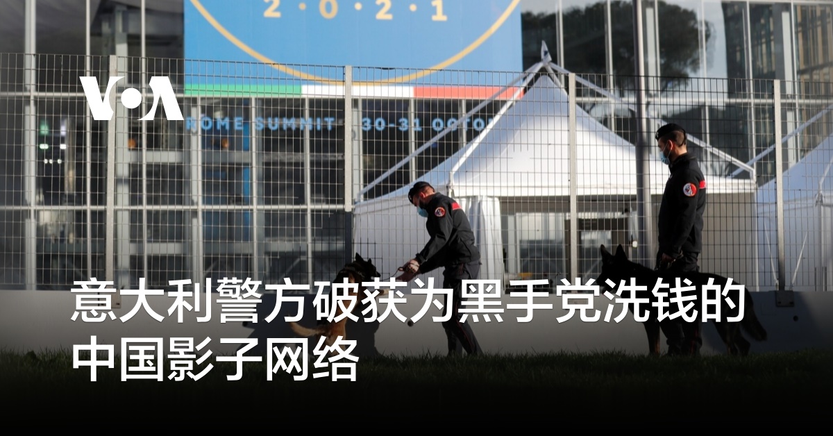 意大利警方破获为黑手党洗钱的中国影子网络