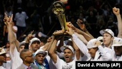 馬刺隊獲得NBA總決賽冠軍