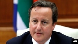 British Prime Minister David Cameron (file photo)