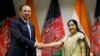 هند به همکاری در بخش دفاعی، تجارت و صلح با افغانستان تعهد کرد