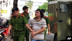 Blogger Đoàn Khánh Vinh Quang (Quang Đoàn) ra tòa hôm 24/9/2018 tại Cần Thơ.