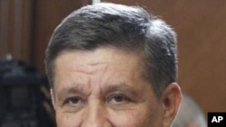 Federal Space Agency chief Vladimir Popovkin (May 2011 file photo).