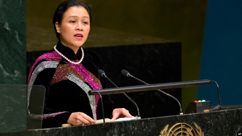 Đại sứ Việt Nam tại Liên Hiệp Quốc, bà Nguyễn Phương Nga.