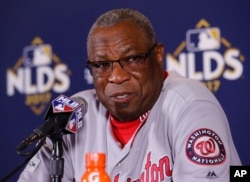 Dusty Baker, manager de los Nacionales de Washington. Foto de archivo.