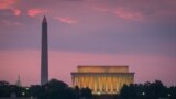 FILE - A view of the Capitol Dome, Washington Monument and Lincoln Memorial in Washington, D.C. on June 21, 2014. (AP Photo/J. David Ake)