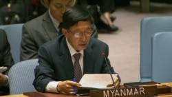 ပဋိပက္ခတွင်း အရပ်သားတွေ ဘေးကင်းရေးကြိုးပမ်းပေးဖို့ မြန်မာသံအမတ်ကြီး ကုလမှာ ကတိပေး